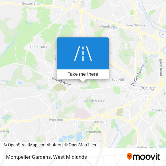 Montpelier Gardens map