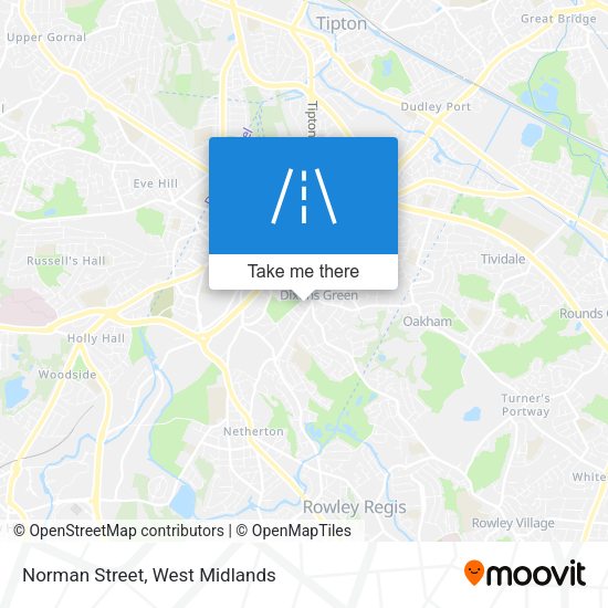 Norman Street map
