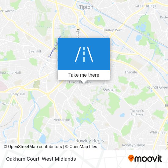 Oakham Court map