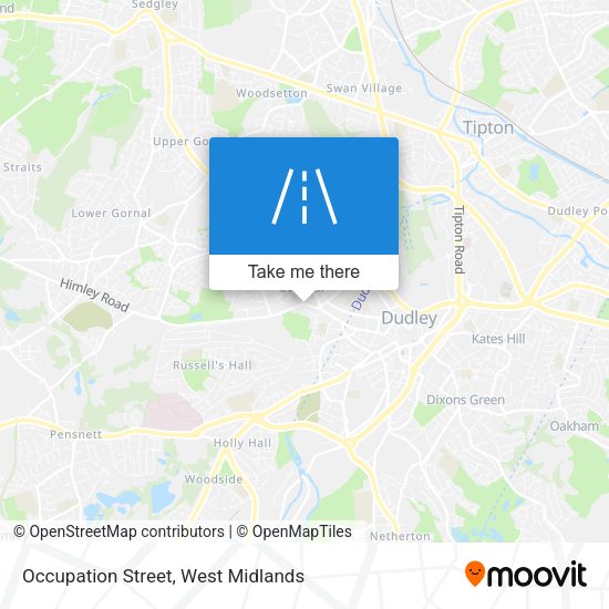 Occupation Street map