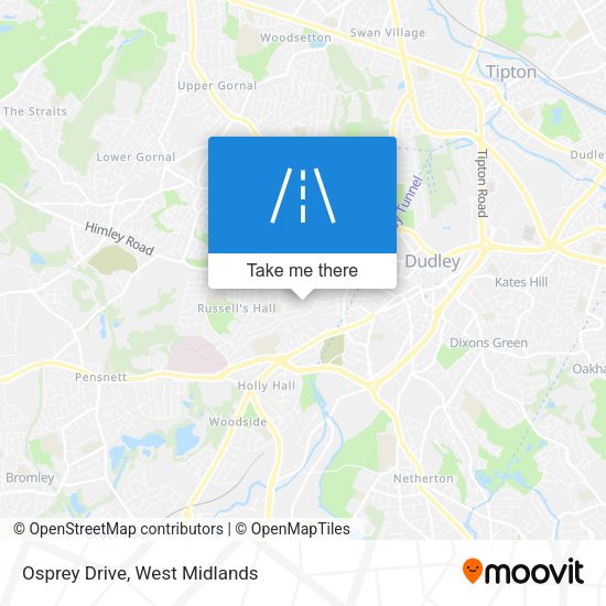 Osprey Drive map