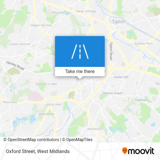 Oxford Street map