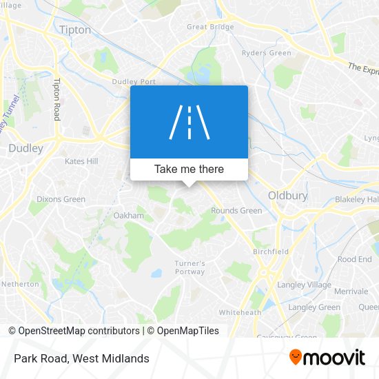 Park Road map