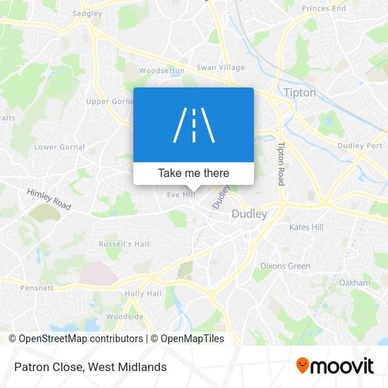Patron Close map