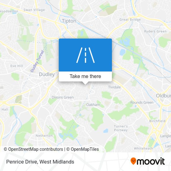 Penrice Drive map