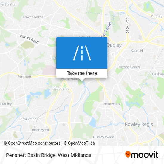 Pensnett Basin Bridge map