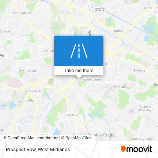 Prospect Row map