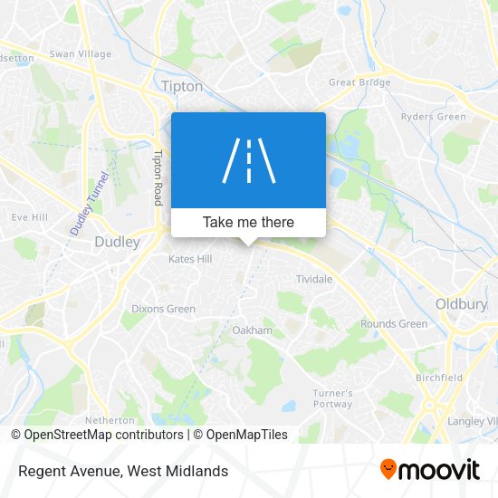 Regent Avenue map