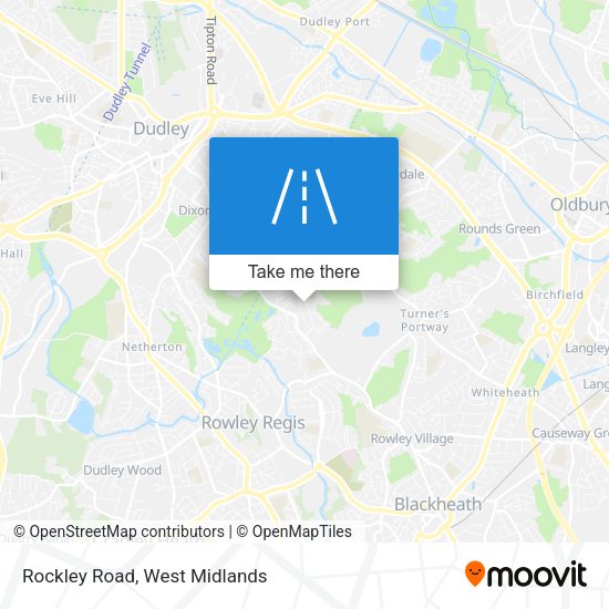 Rockley Road map