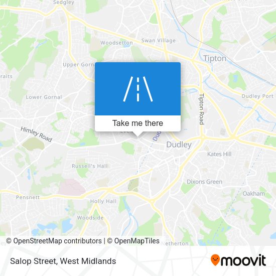 Salop Street map