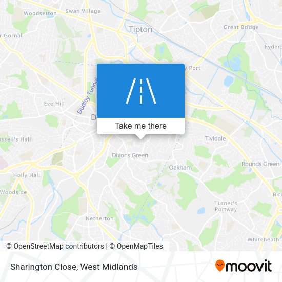 Sharington Close map