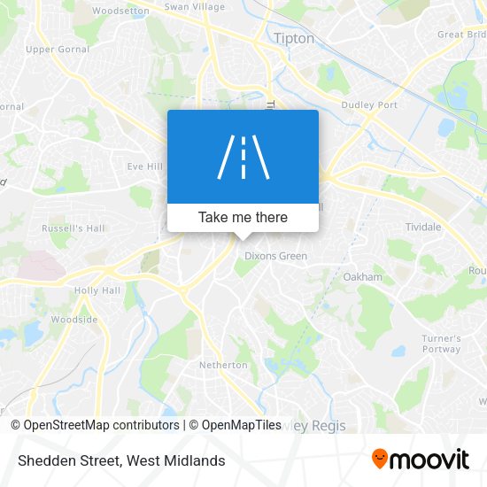 Shedden Street map