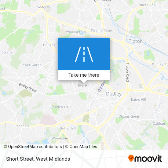 Short Street map