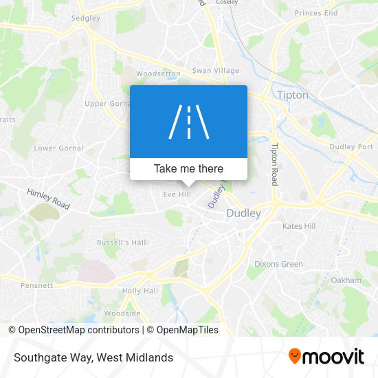 Southgate Way map