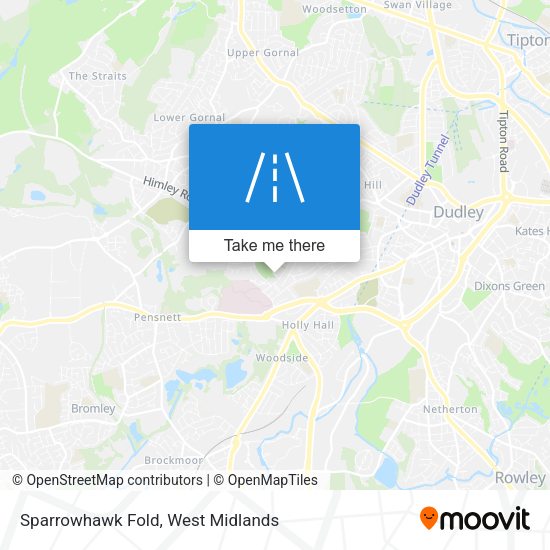 Sparrowhawk Fold map