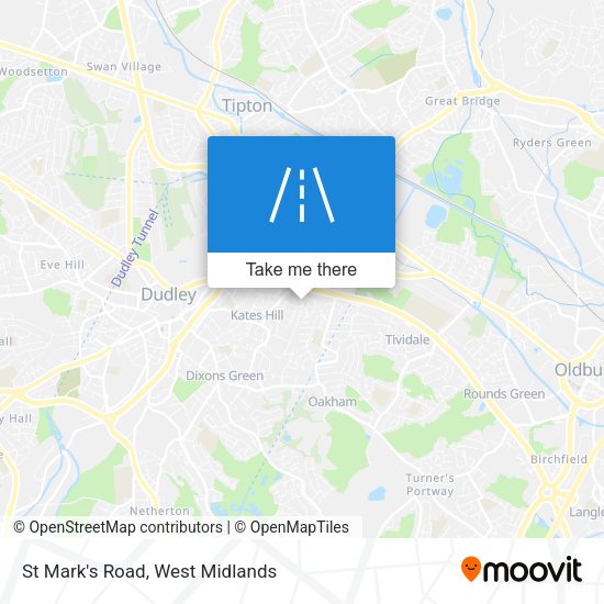 St Mark's Road map