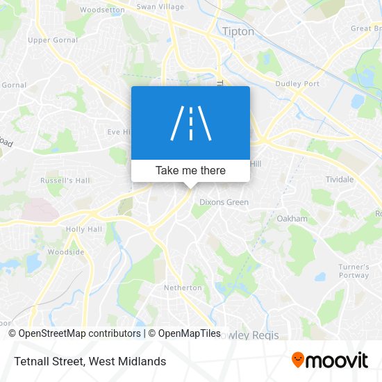 Tetnall Street map