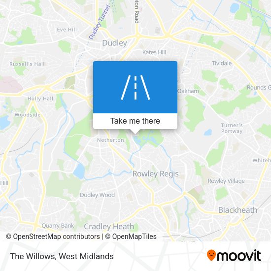 The Willows map