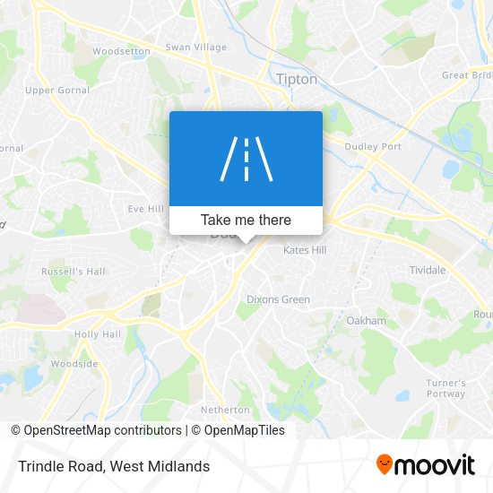 Trindle Road map