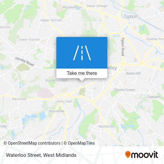 Waterloo Street map
