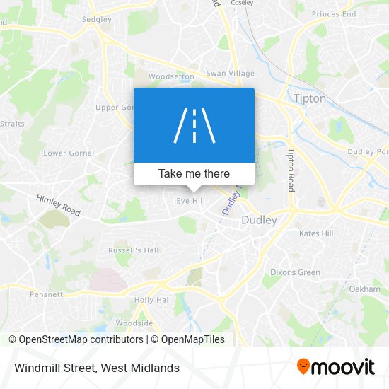 Windmill Street map