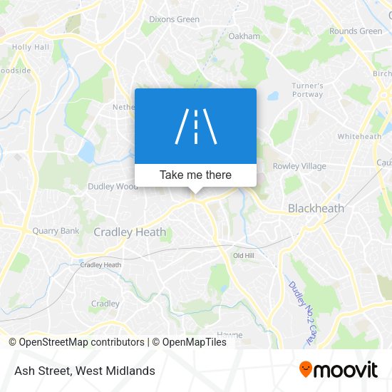 Ash Street map