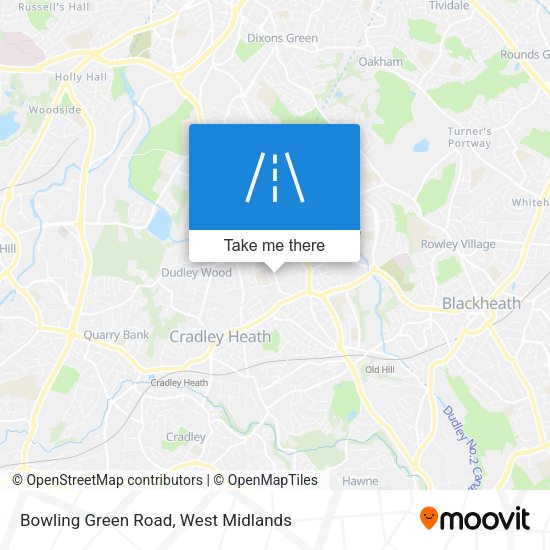 Bowling Green Road map