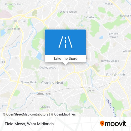 Field Mews map