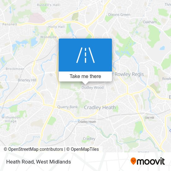 Heath Road map
