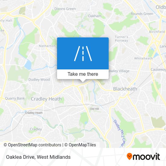 Oaklea Drive map
