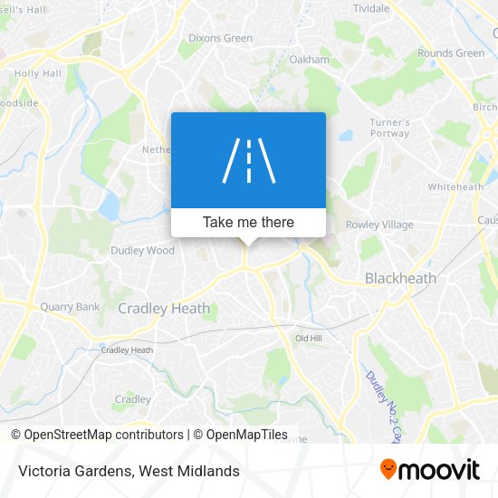 Victoria Gardens map