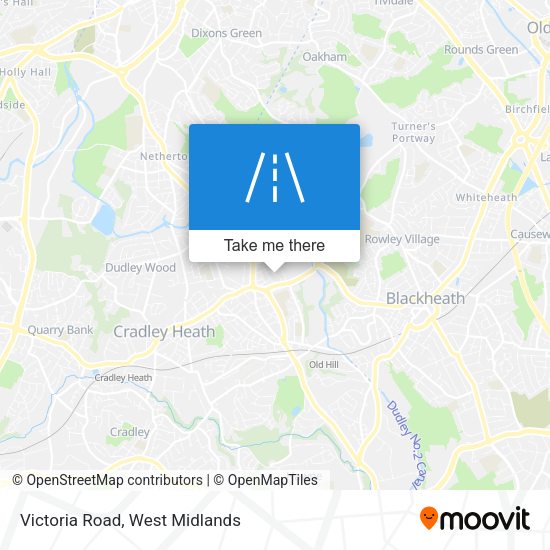Victoria Road map