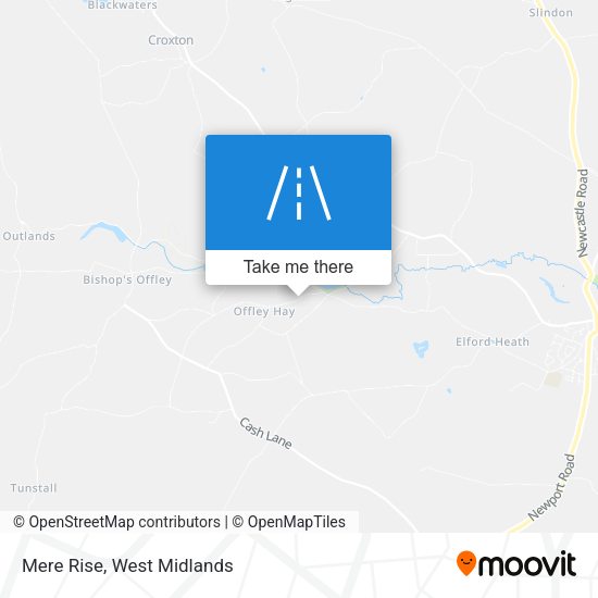 Mere Rise map