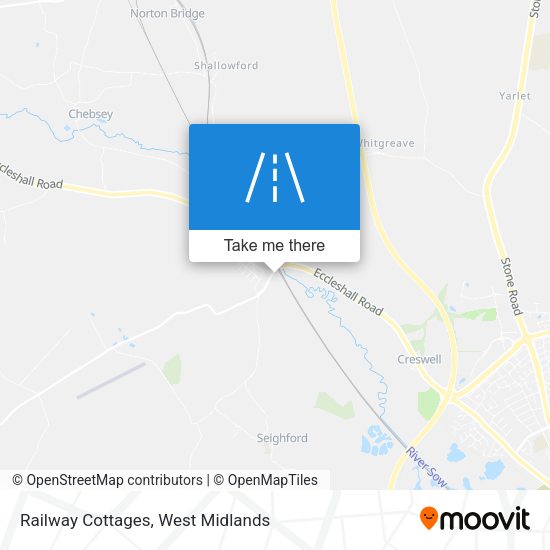 Railway Cottages map