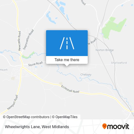 Wheelwrights Lane map