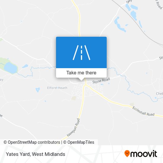 Yates Yard map