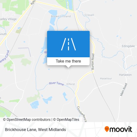 Brickhouse Lane map