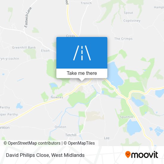 David Philips Close map