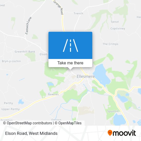 Elson Road map