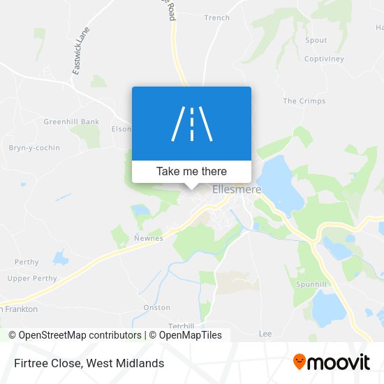 Firtree Close map