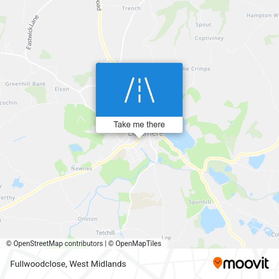 Fullwoodclose map