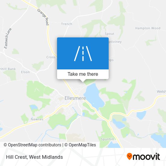 Hill Crest map