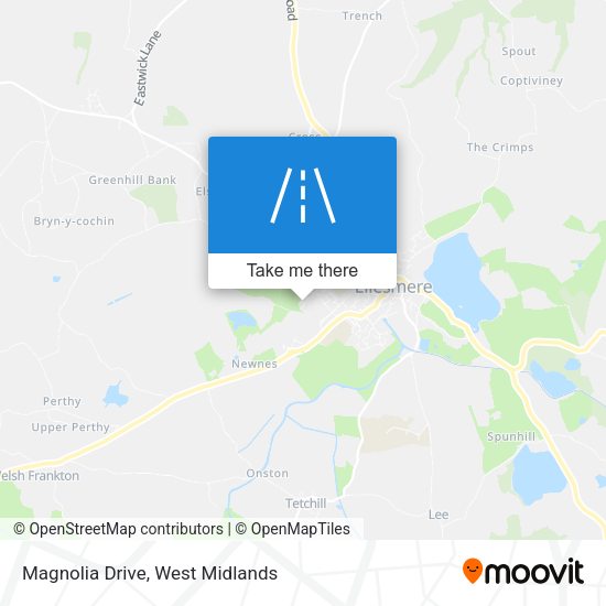 Magnolia Drive map