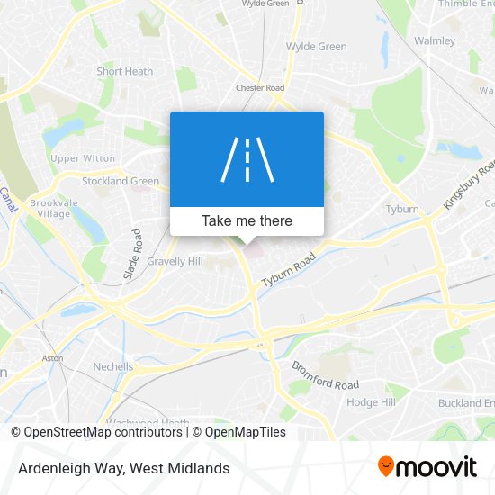 Ardenleigh Way map