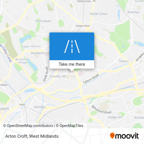 Arton Croft map