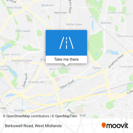 Berkswell Road map