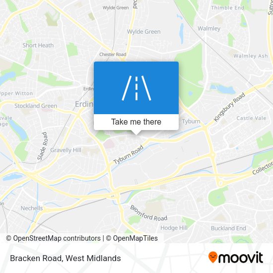 Bracken Road map