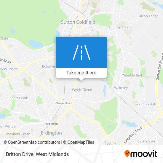 Britton Drive map