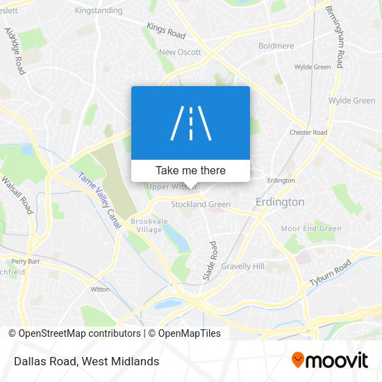 Dallas Road map