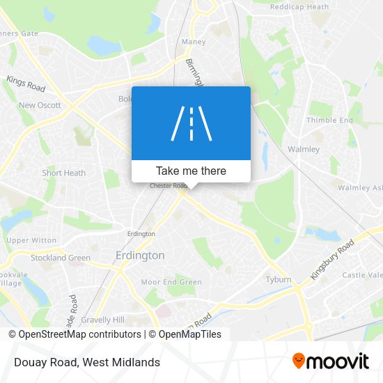 Douay Road map